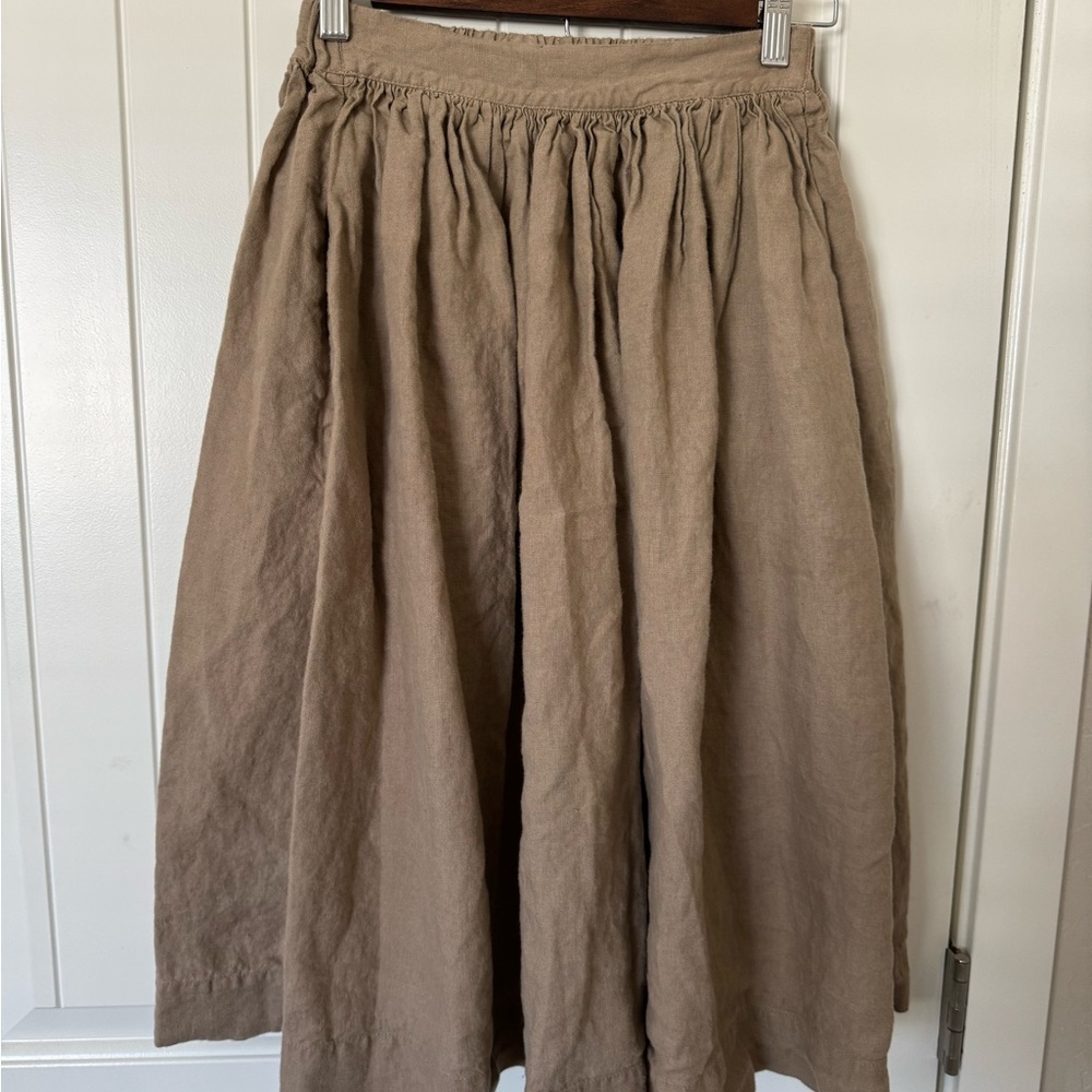 NotPerfectLinen 1950s City Skirt